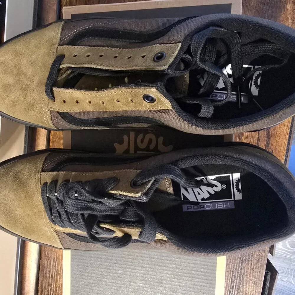 Men’s Vans BMX Old Skool Low Coal Brown Mens Shoes VN000D3MEMP RARE size 12 US - Picture 8 of 11